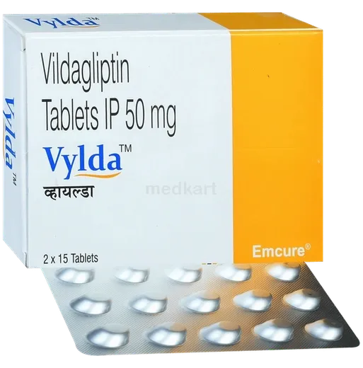 vylda 50mg tablet 15's